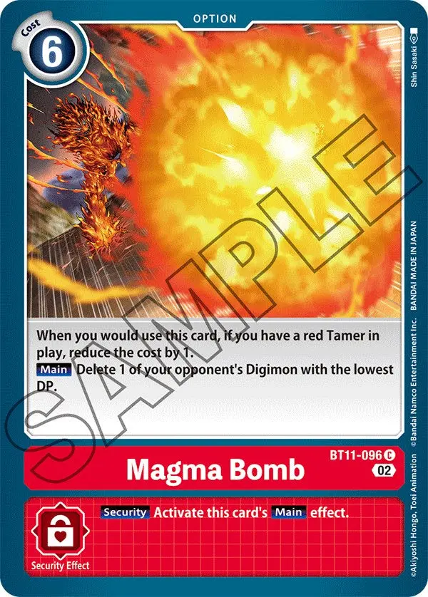Magma Bomb [Bt11-096] [Dimensional Phase] 1