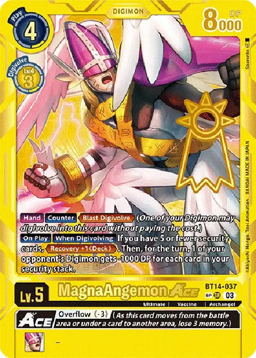 Magnaangemon Ace [Bt14-037] [Exceed Apocalypse] 1