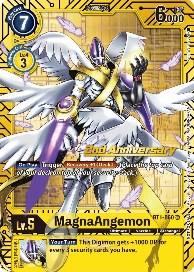 Magnaangemon [Bt1-060] (2Nd Anniversary Card Set) [Release Special Booster Promos] 1