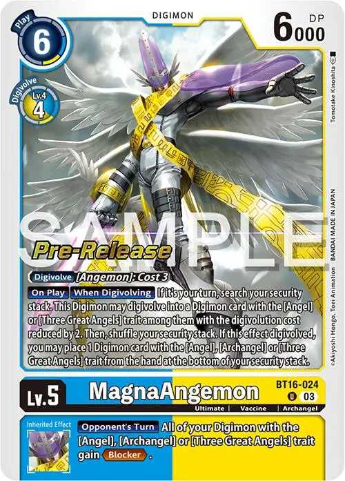 Magnaangemon [Bt16-024] [Beginning Observer Pre-Release Promos] 1