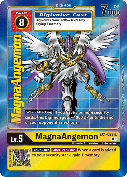 Magnaangemon [Ex1-029] (Alternate Art) [Classic Collection] 1