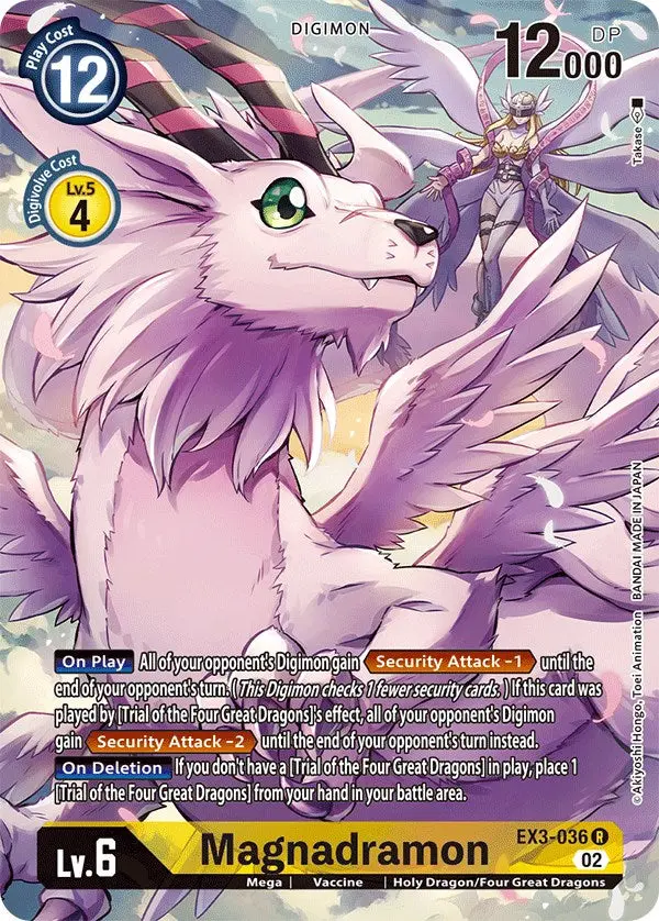 Magnadramon [Ex3-036] (Alternate Art) [Draconic Roar] 1