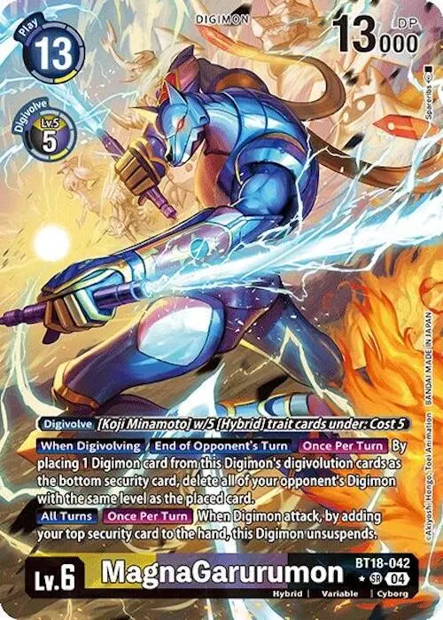 Magnagarurumon [Bt18-042] (Alternate Art) [Release Special Booster Ver.2.0] 1