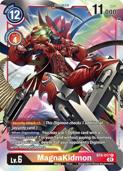 Magnakidmon [Bt6-017] [Double Diamond] 1