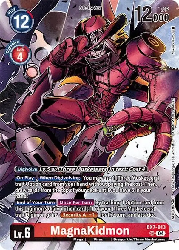 Magnakidmon [Ex7-013] (Alternate Art) (Box Topper) [Special Limited Set] 1