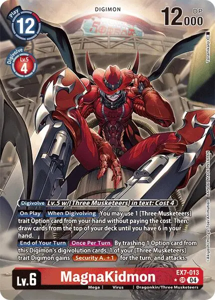 Magnakidmon [Ex7-013] (Alternate Art) [Digimon Liberator] 1