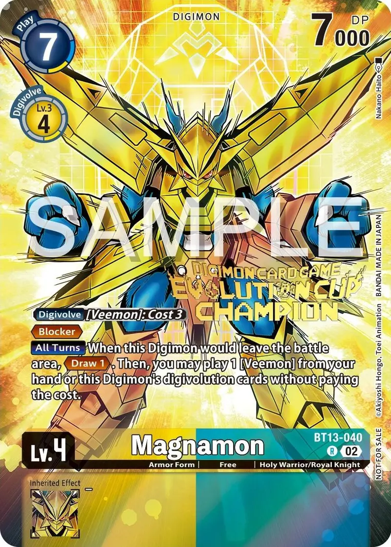 Magnamon [Bt13-040] (2024 Evolution Cup Champion) [Versus Royal Knights Booster Promos] 1