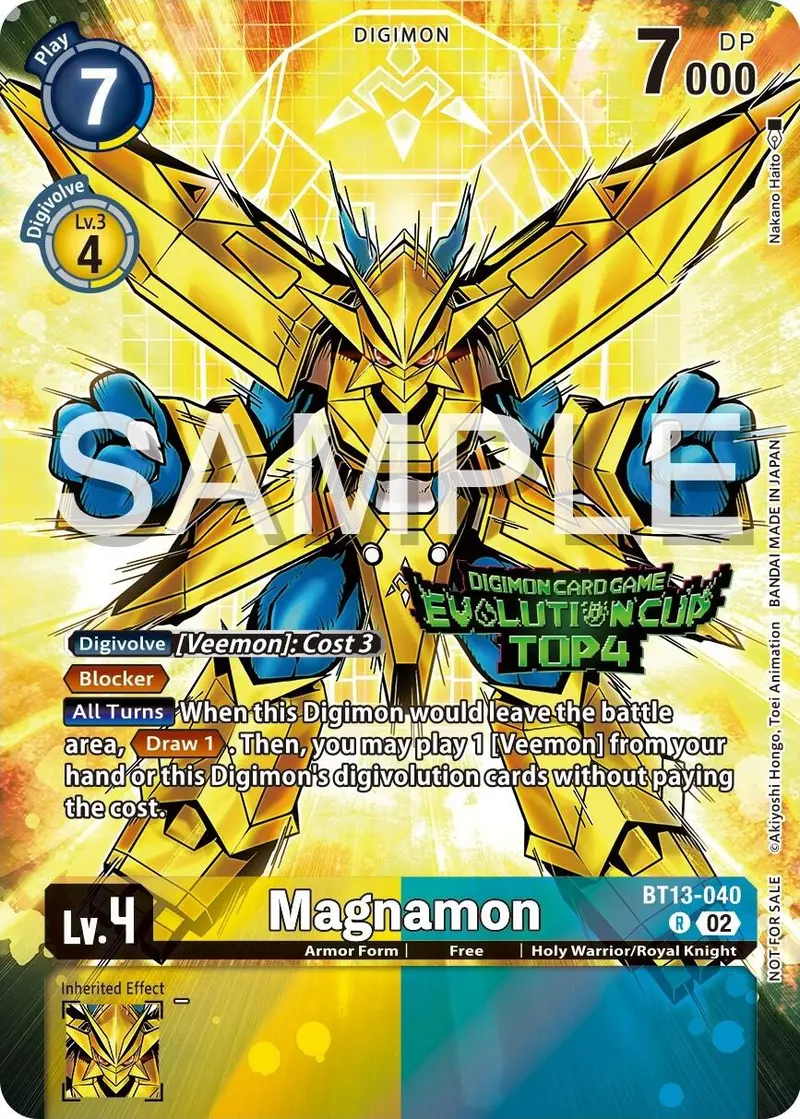 Magnamon [Bt13-040] (2024 Evolution Cup Top 4) [Versus Royal Knights Booster Promos] 1