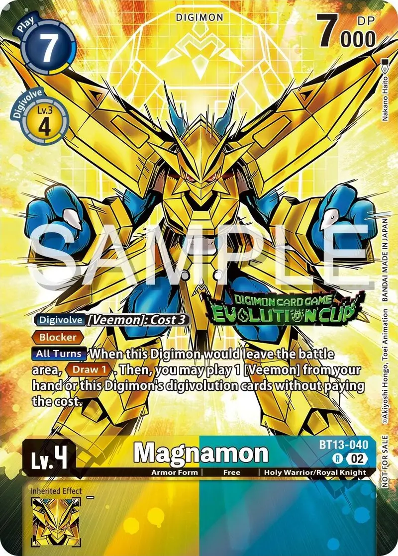 Magnamon [Bt13-040] (2024 Evolution Cup) [Versus Royal Knights Booster Promos] 1