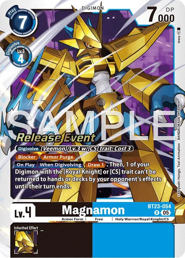 Magnamon [Bt23-054] [Hackers' Slumber Release Event Cards] 1