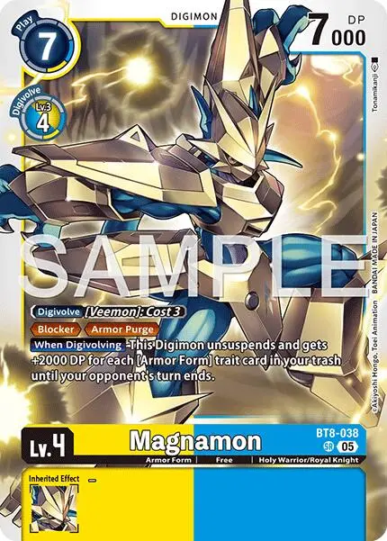 Magnamon [Bt8-038] (Reprint) [Advanced Booster Digimon Generation] 1