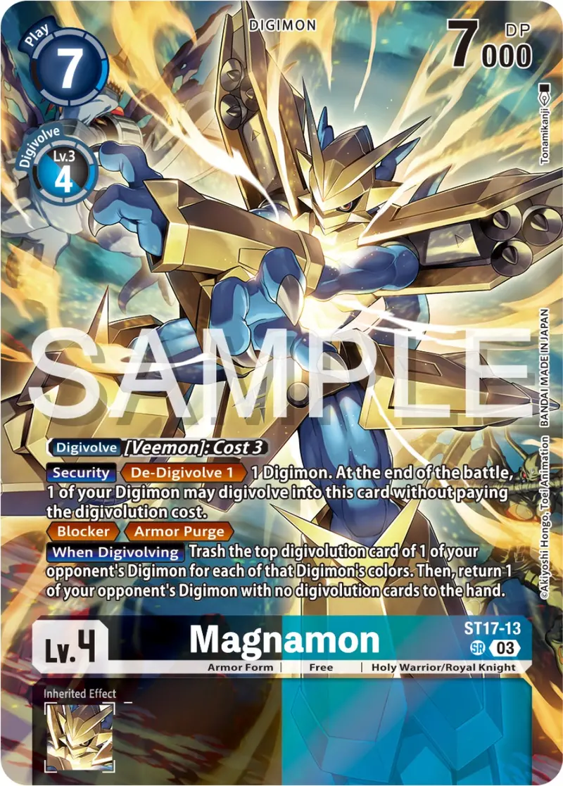 Magnamon [St17-13] [Starter Deck: Double Typhoon Advanced Deck Set] 1