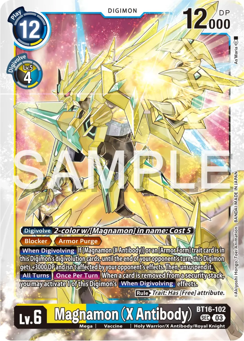 Magnamon (X Antibody) [Bt16-102] [Beginning Observer] 1