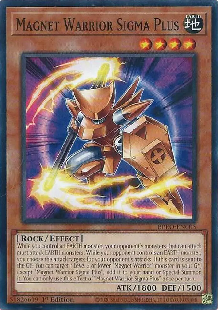 Magnet Warrior Sigma Plus [Bpro-En005] Common 1