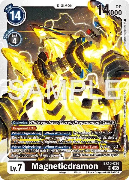 Magneticdramon [Ex10-036] [Sinister Order] 1