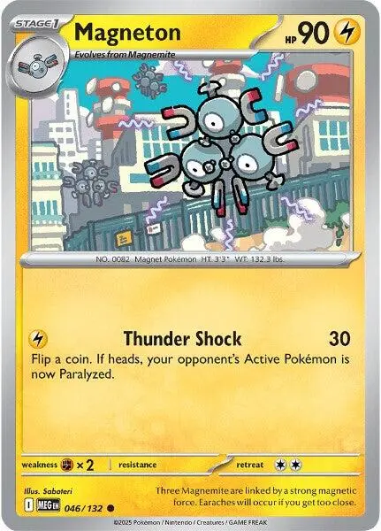 Magneton (046/132) [Mega Evolution: Base Set] 1