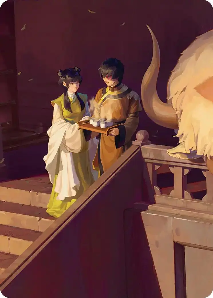Mai And Zuko Art Card [Avatar: The Last Airbender Art Series] 1