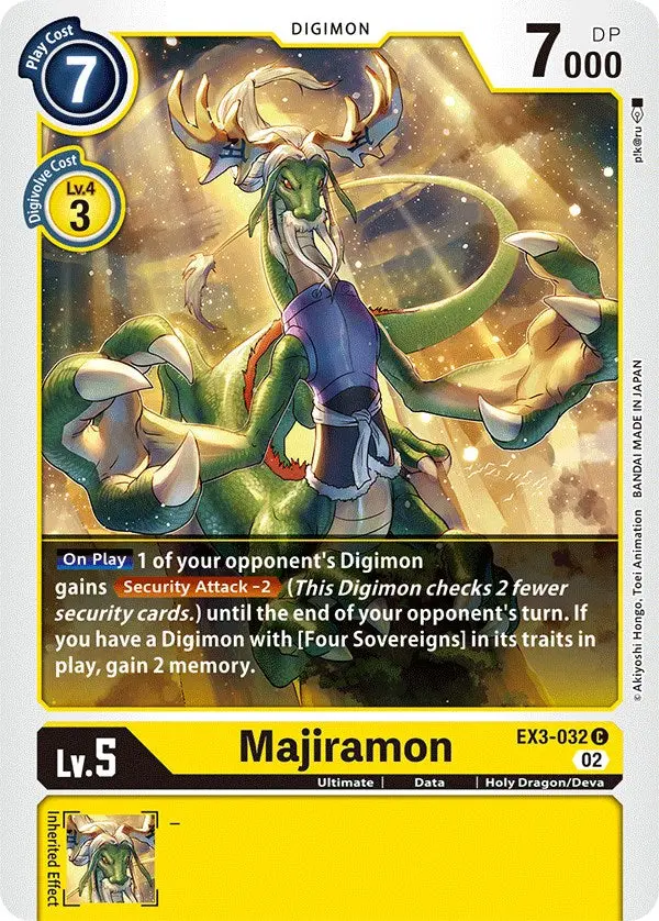 Majiramon [Ex3-032] [Draconic Roar] 1