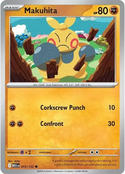 Makuhita (072/132) [Mega Evolution: Base Set] 1