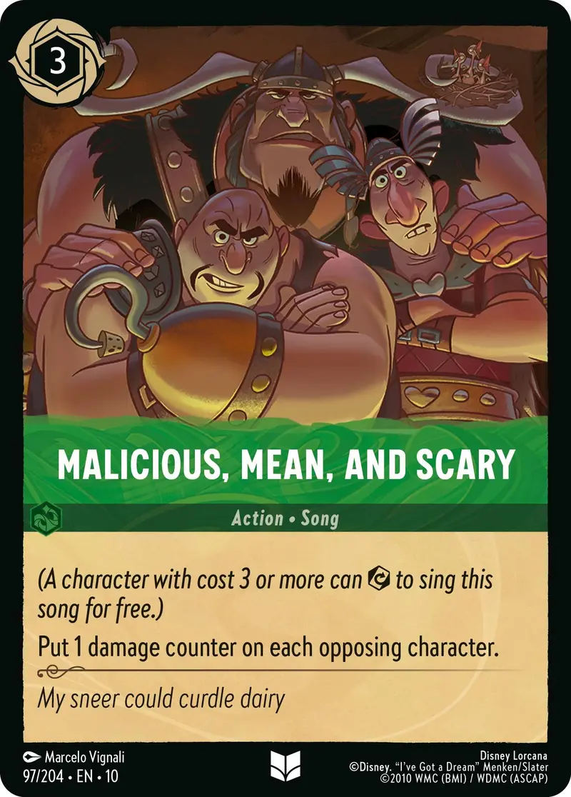 Malicious, Mean, And Scary (97/204) [Whispers In The Well] 1