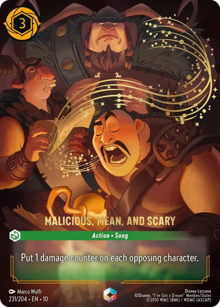Malicious, Mean, And Scary (Enchanted) (231/204) [Whispers In The Well] 1