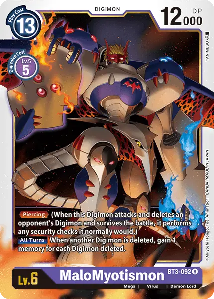 Malomyotismon [Bt3-092] [Release Special Booster Ver.1.5] 1