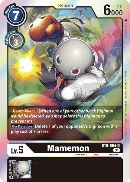 Mamemon [Bt6-064] [Double Diamond] 1