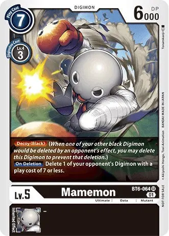 Mamemon [Bt6-064] (Revision Pack 2021) [Double Diamond Promos] 1