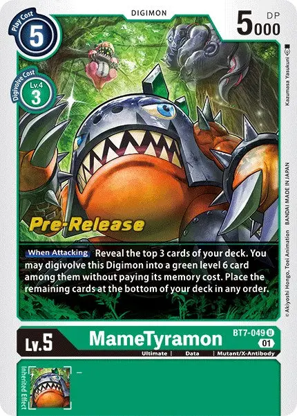 Mametyramon [Bt7-049] [Next Adventure Pre-Release Cards] 1