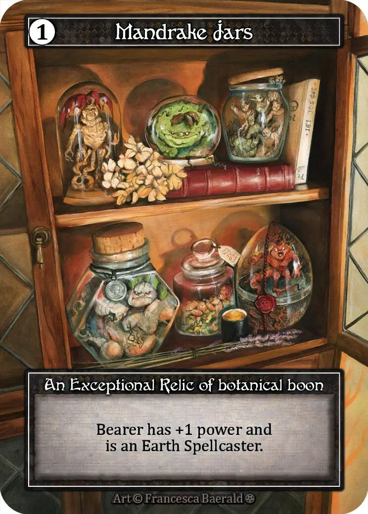 Mandrake Jars (Foil) [Gothic] 1