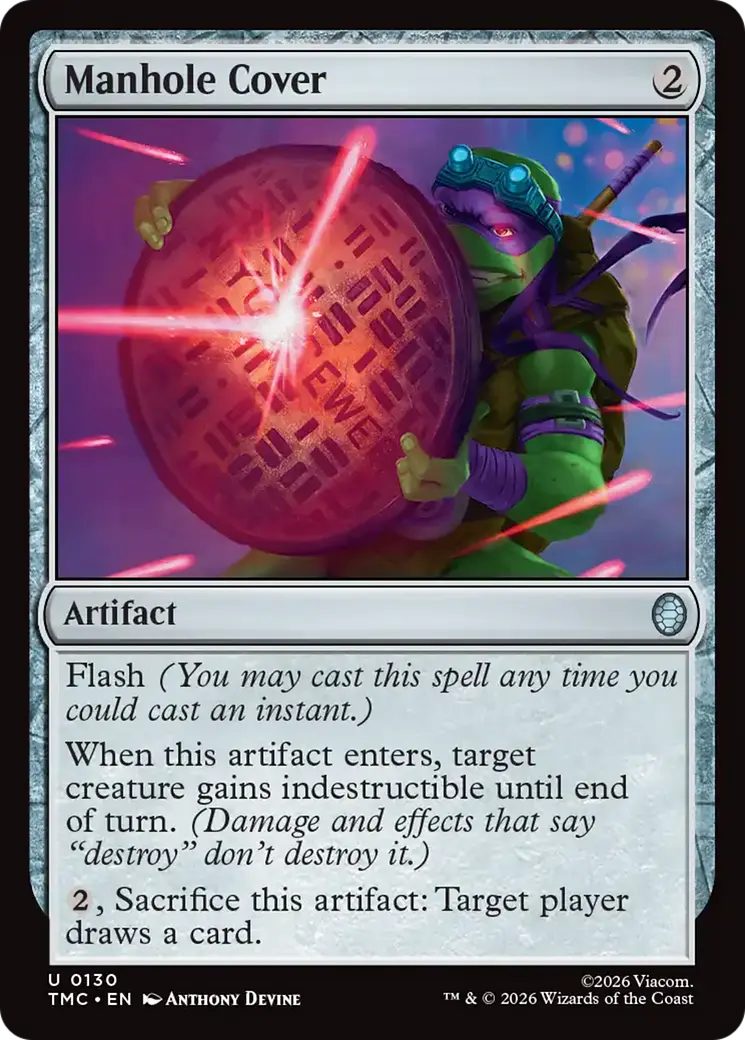 Manhole Cover [Teenage Mutant Ninja Turtles Commander] 1