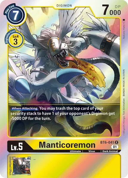 Manticoremon [Bt6-041] [Double Diamond] 1