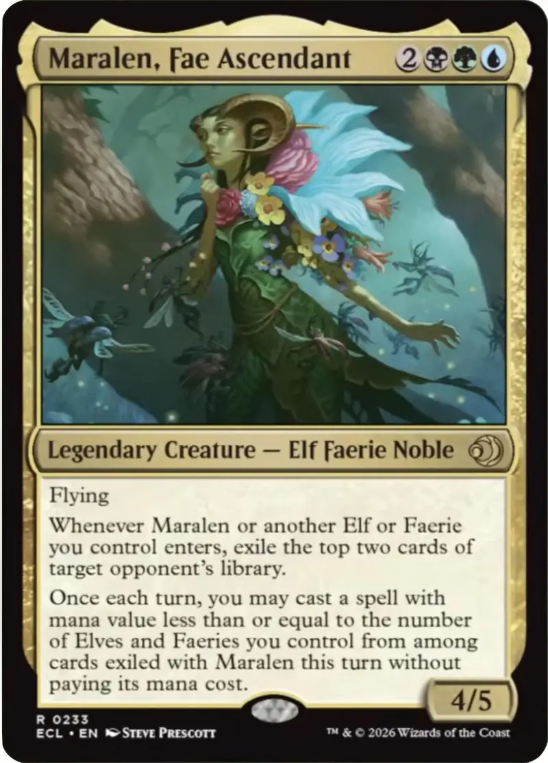 Maralen, Fae Ascendant [Lorwyn Eclipsed] 1