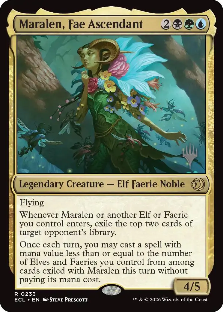 Maralen, Fae Ascendant [Lorwyn Eclipsed Promos] 1