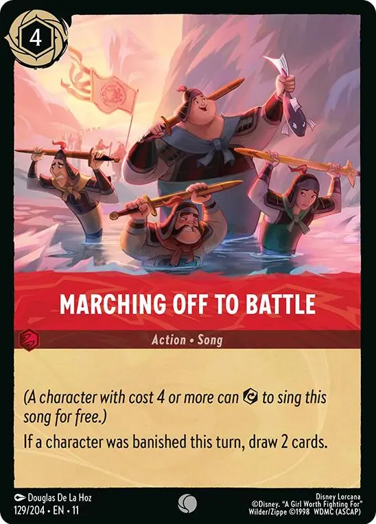 Marching Off To Battle (129/204) [Winterspell] 1