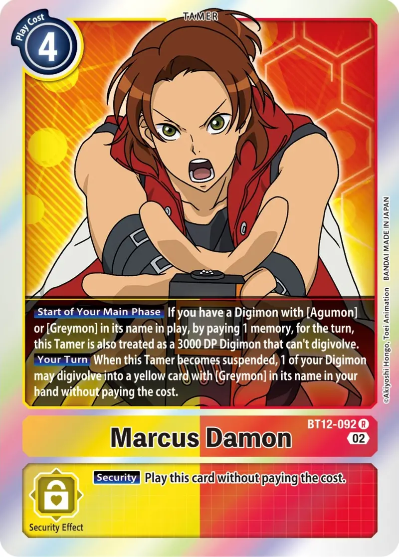 Marcus Damon [Bt12-092] [Across Time] 1