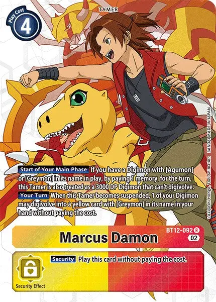 Marcus Damon [Bt12-092] (Alternate Art) [Across Time] 1