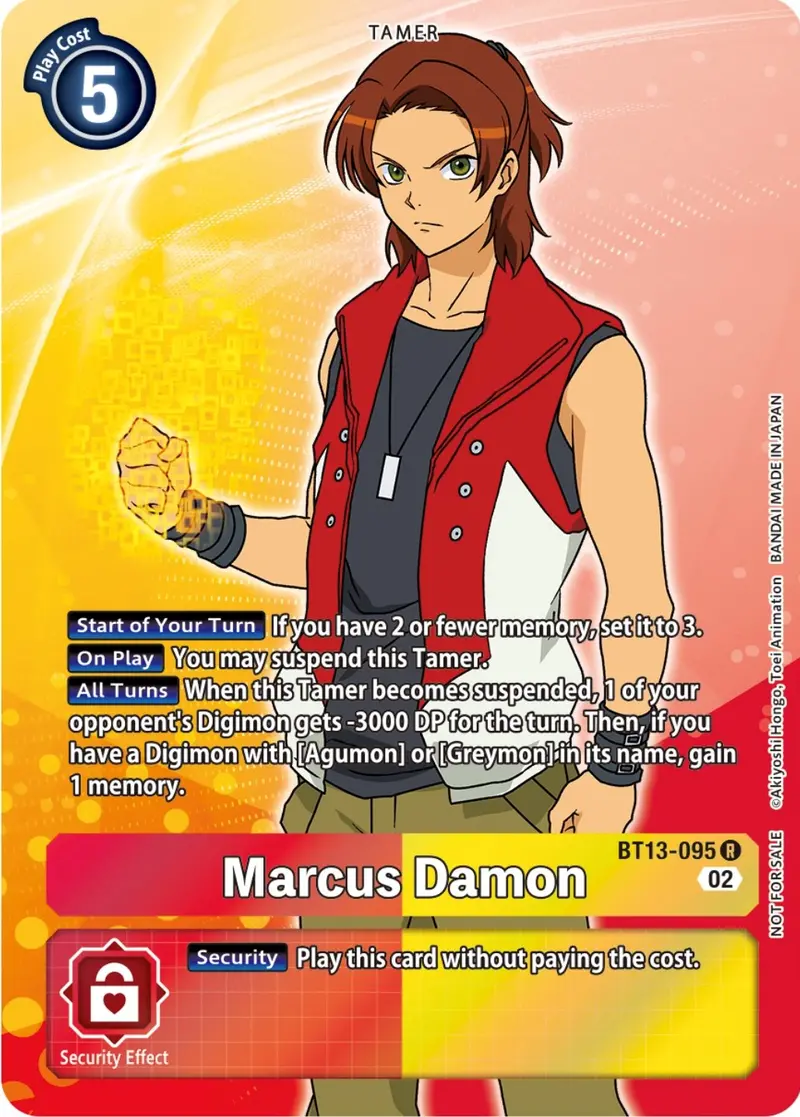 Marcus Damon [Bt13-095] (Box Topper) [Versus Royal Knights Booster] 1