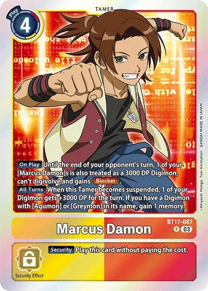 Marcus Damon [Bt17-087] [Secret Crisis] 1