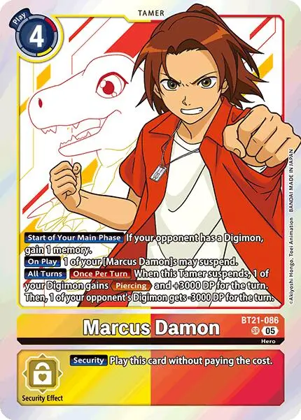 Marcus Damon [Bt21-086] [World Convergence] 1