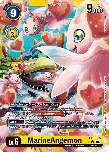 Marineangemon [Ex8-035] (Limited Foil) [Chain Of Liberation] 1