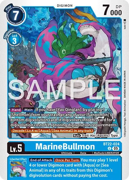 Marinebullmon [Bt22-024] [Cyber Eden] 1