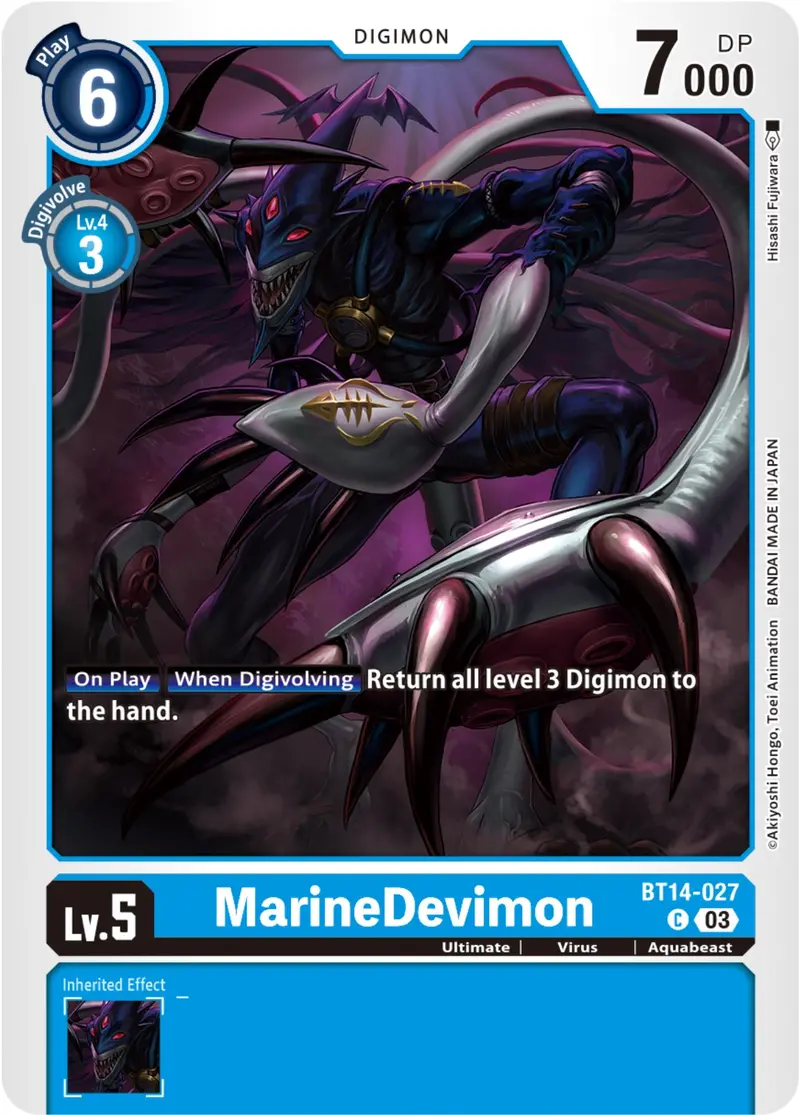 Marinedevimon [Bt14-027] [Blast Ace] 1