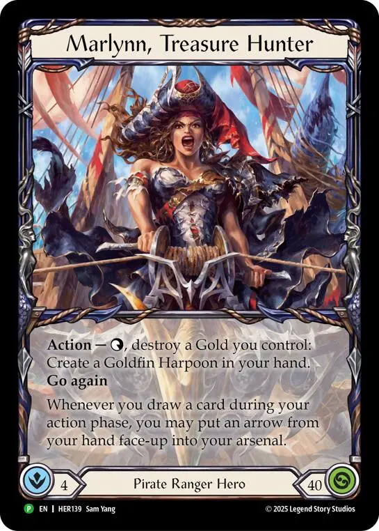Marlynn, Treasure Hunter [Her139] (Promo)  Rainbow Foil 1
