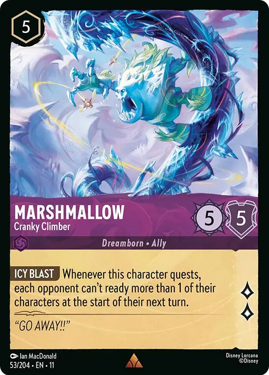 Marshmallow - Cranky Climber (53/204) [Winterspell] 1