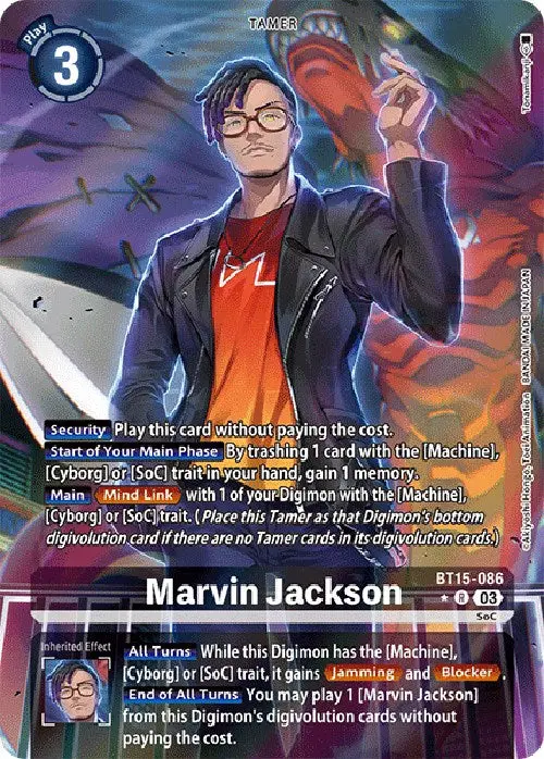Marvin Jackson [Bt15-086] (Alternate Art) [Exceed Apocalypse] 1
