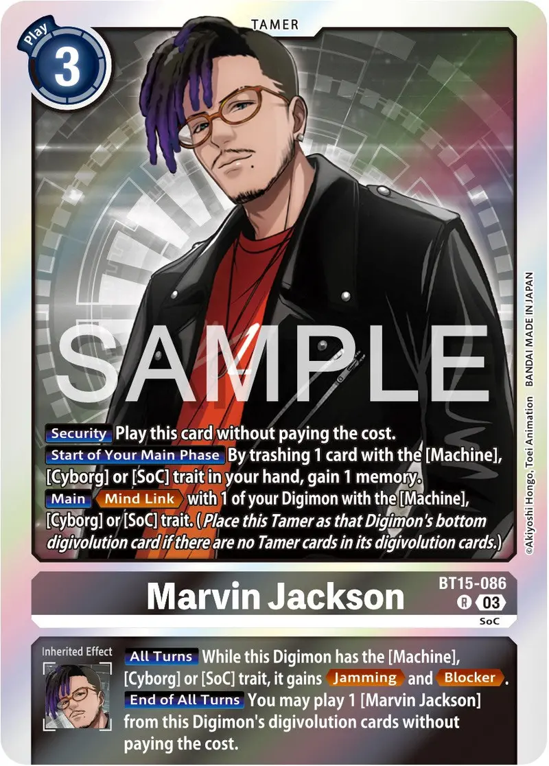 Marvin Jackson [Bt15-086] [Exceed Apocalypse] 1