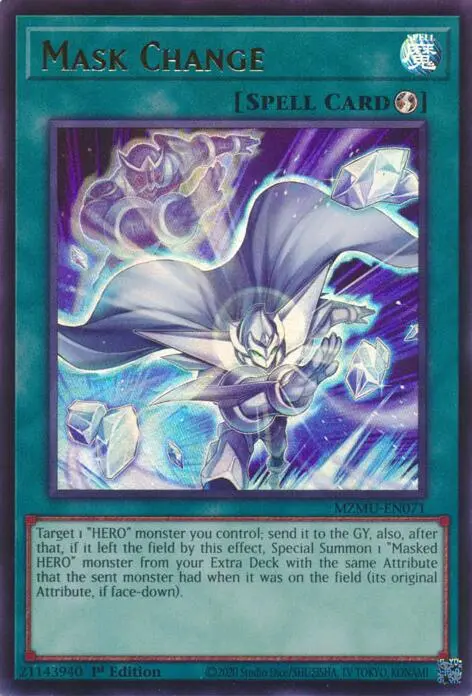 Mask Change [Mzmu-En071] Ultra Rare 1