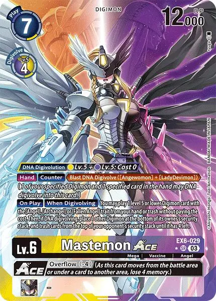 Mastemon Ace [Ex6-029] (Alternate Art) [Infernal Ascension] 1