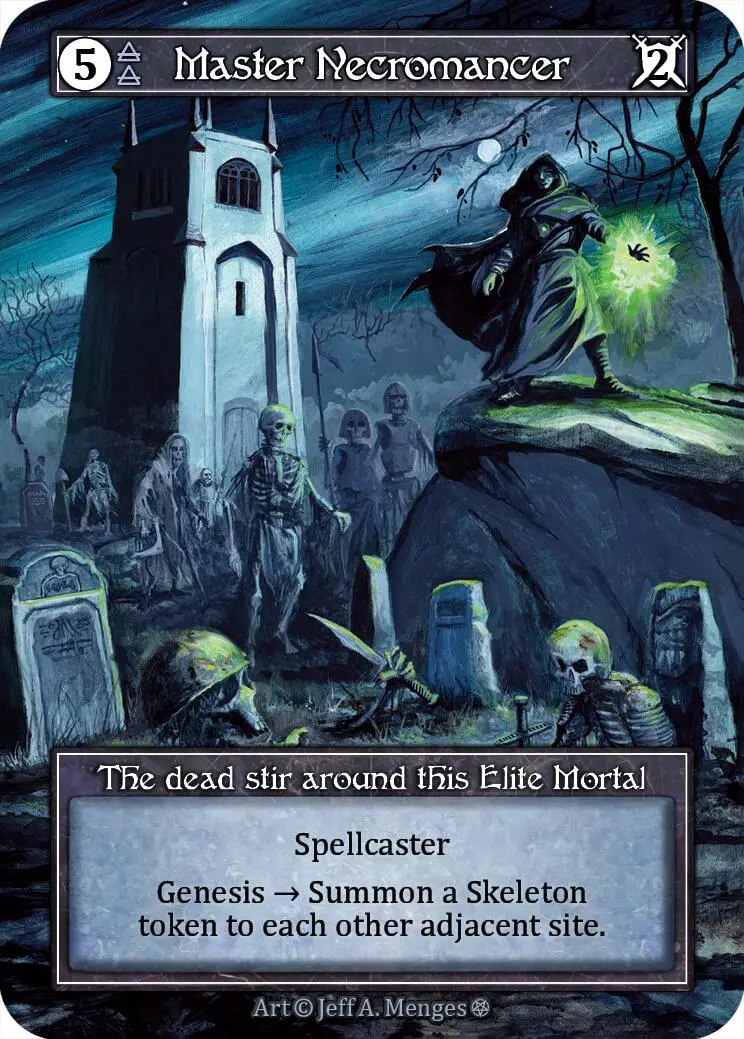 Master Necromancer (Foil) [Gothic] 1